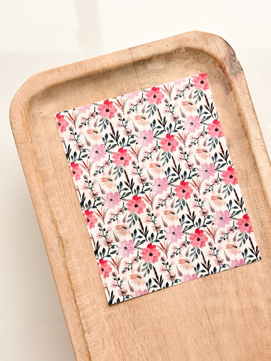 Florals 17 Transfer Sheet