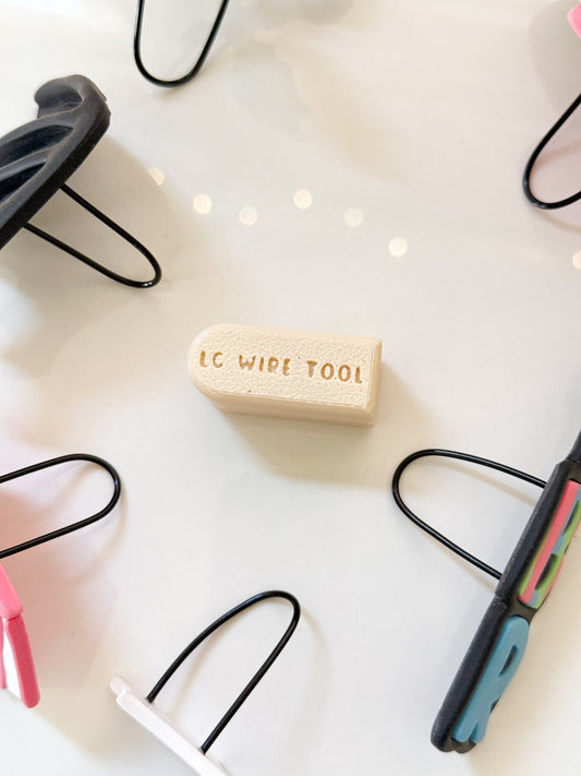 LC Wire Tool for Bookshelf Decor