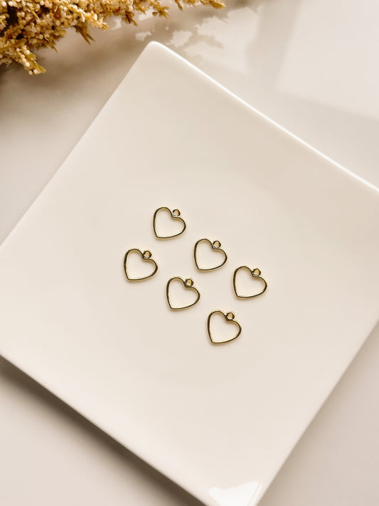 Coeur creux (6 pièces)