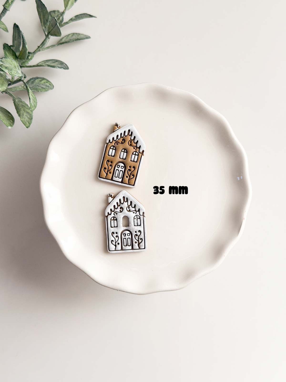 Gingerbread House Scandinavian Inspired Clay Cutter