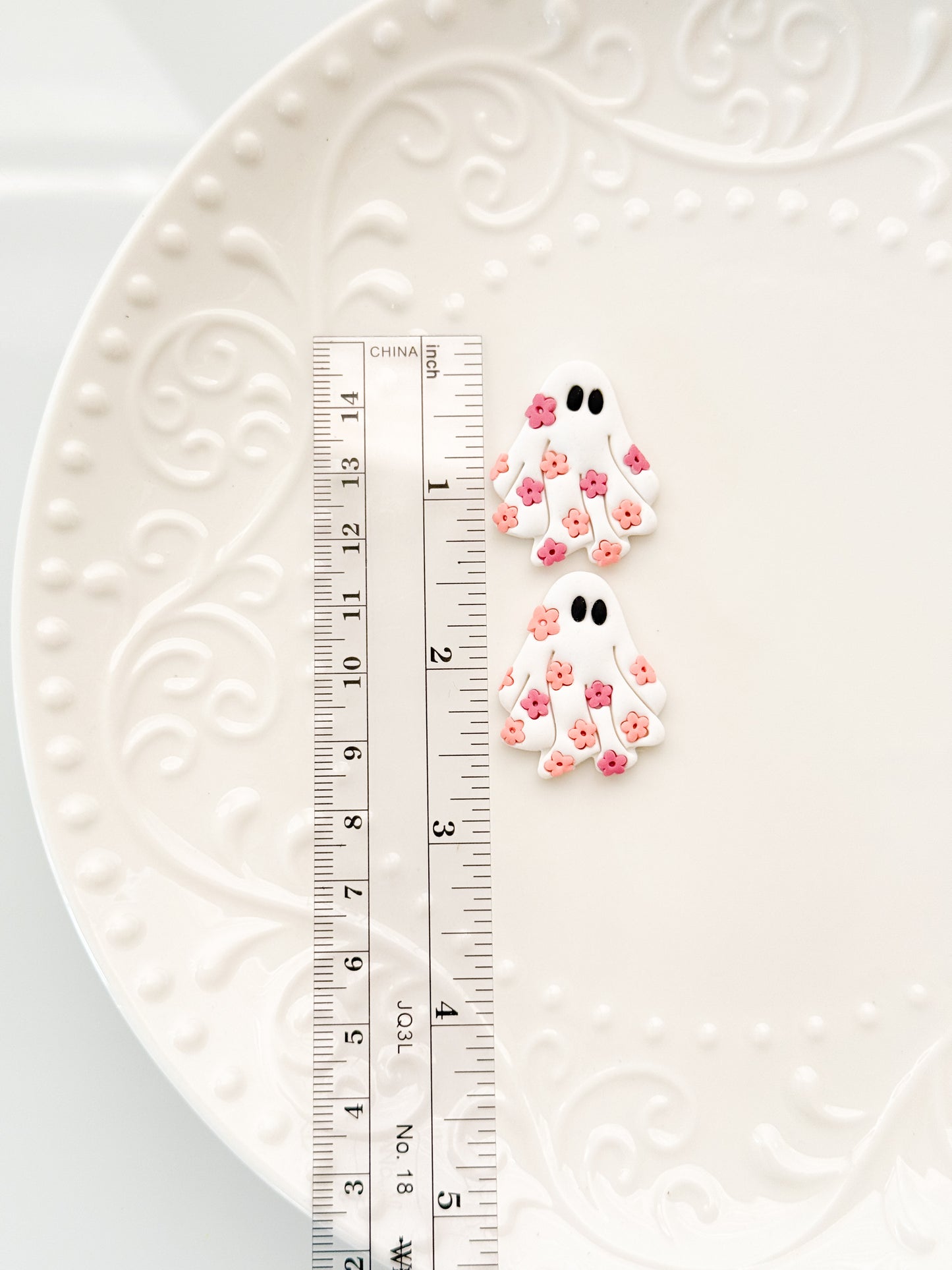 Floral Ghost Clay Cutter Set (R)