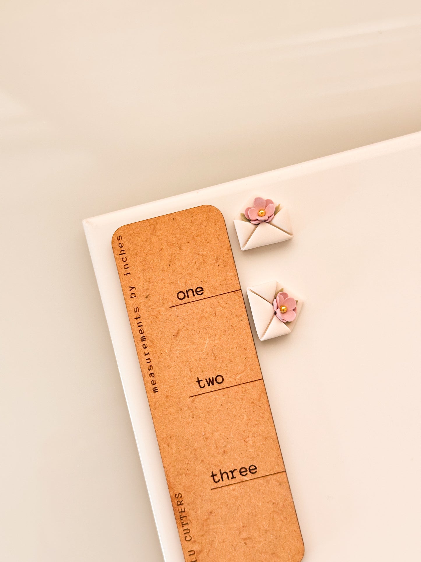 Mini Open Letter Clay Cutter