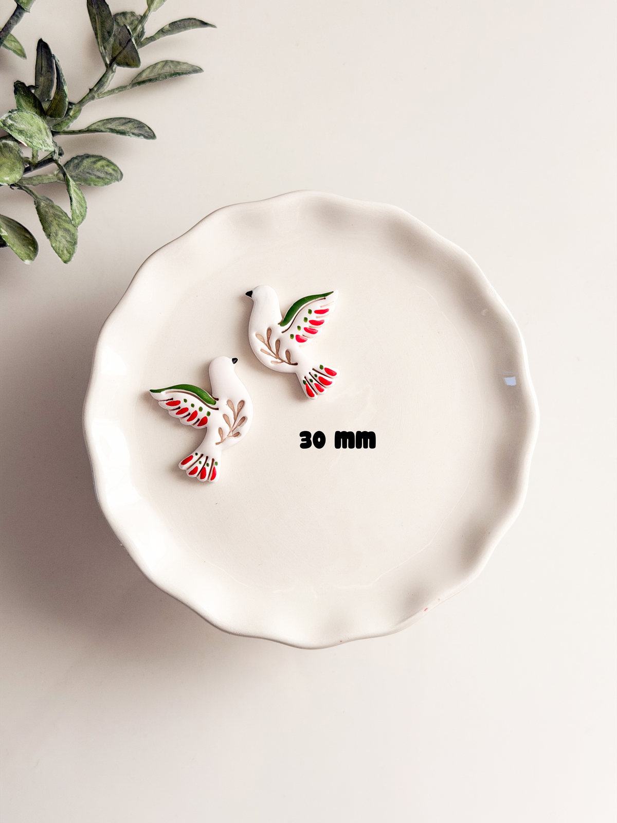 Elegant Dove Clay Cutter