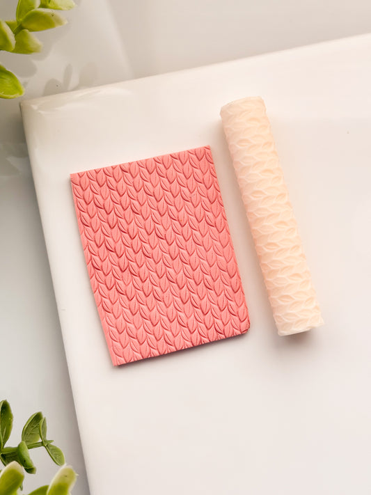 Leafy Pattern Resin Roller