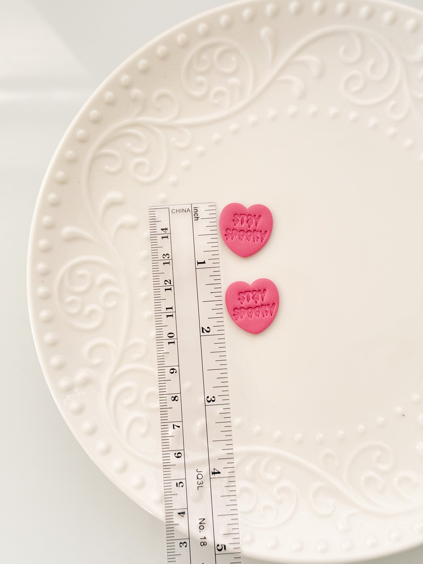 Stay Spooky Heart Clay Cutter (R)