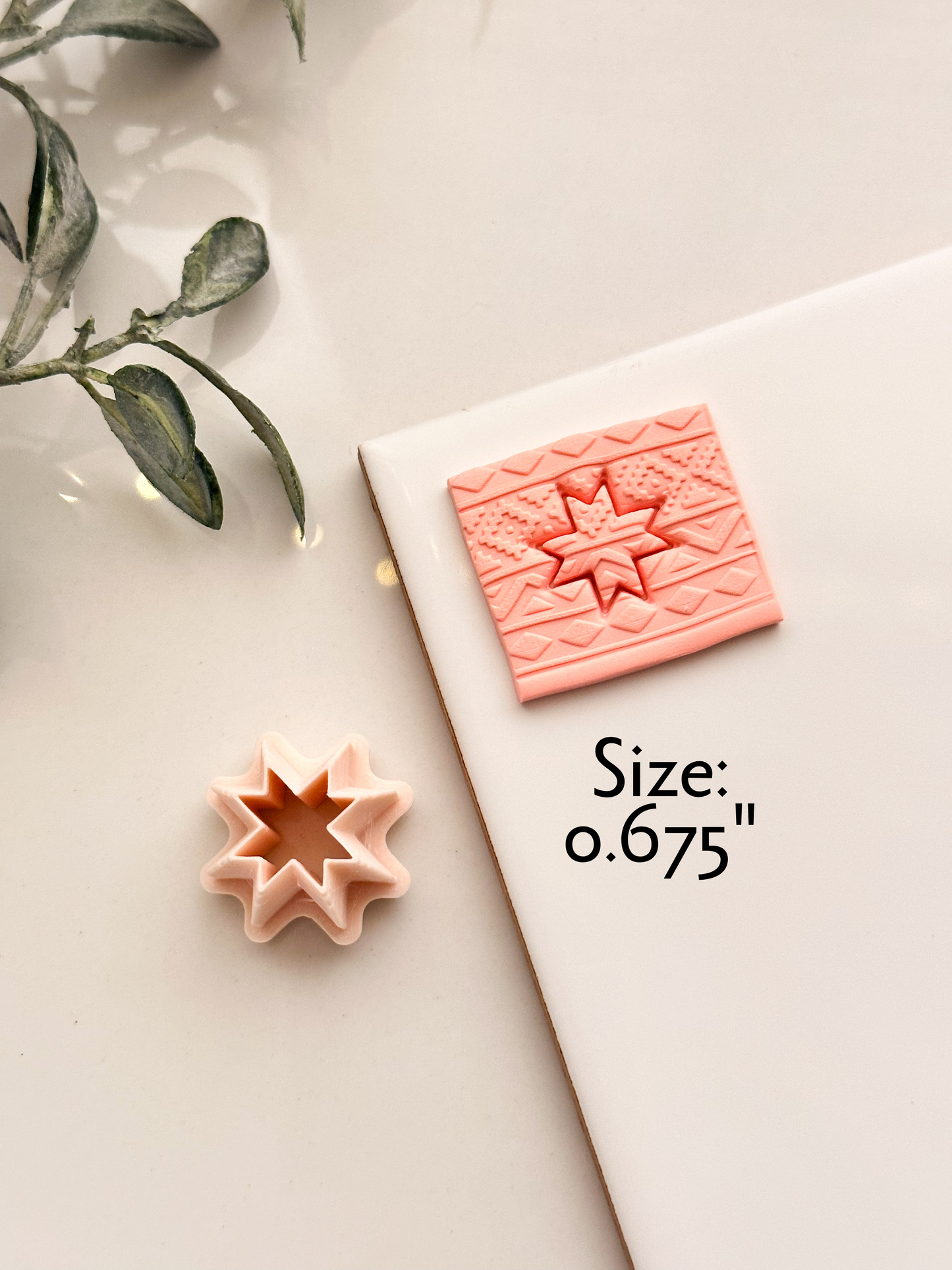Aztec Style Stud Clay Cutter