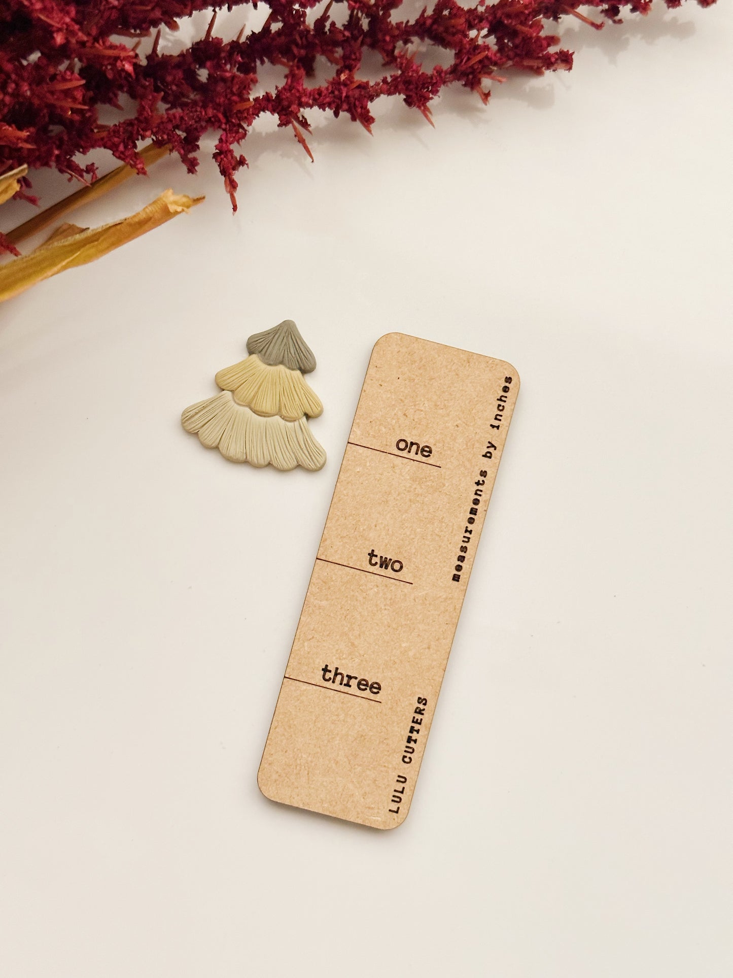Tiered Winter Tree Clay Cutter