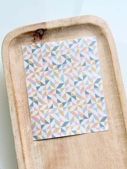 Quilted 1 Transfer Sheet