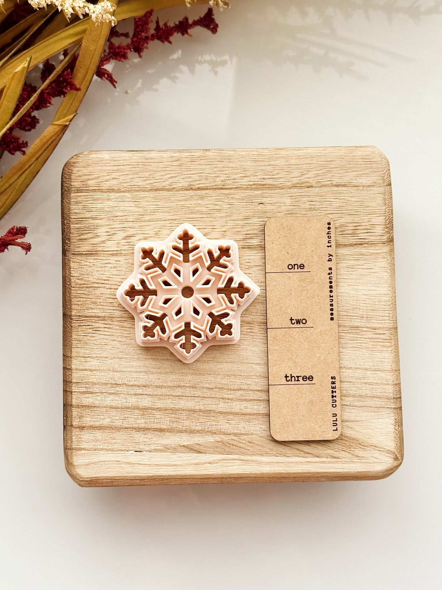 XL Snowflake Clay Cutter