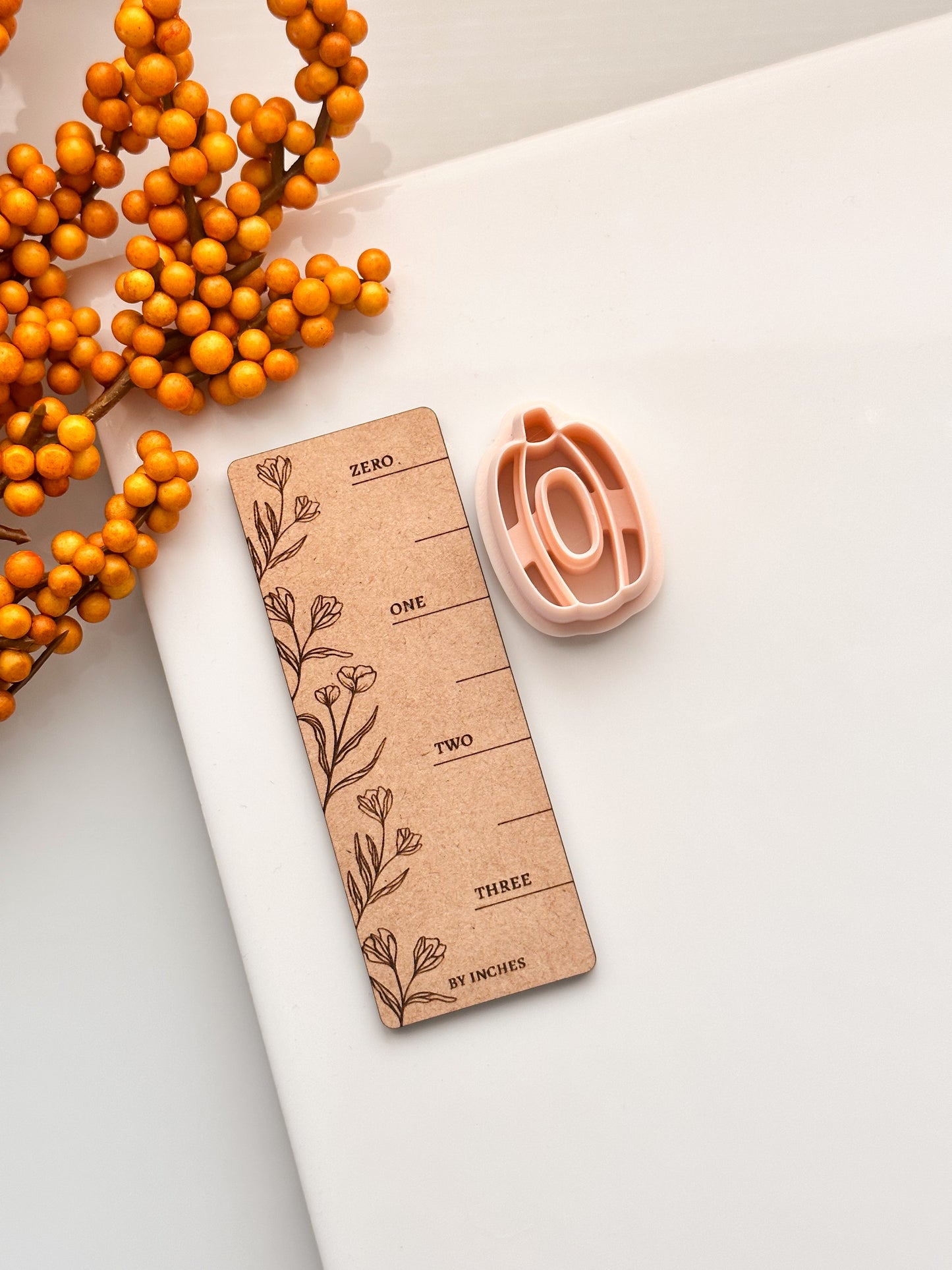 Juego de cortadores de arcilla con forma de calabaza con ventana