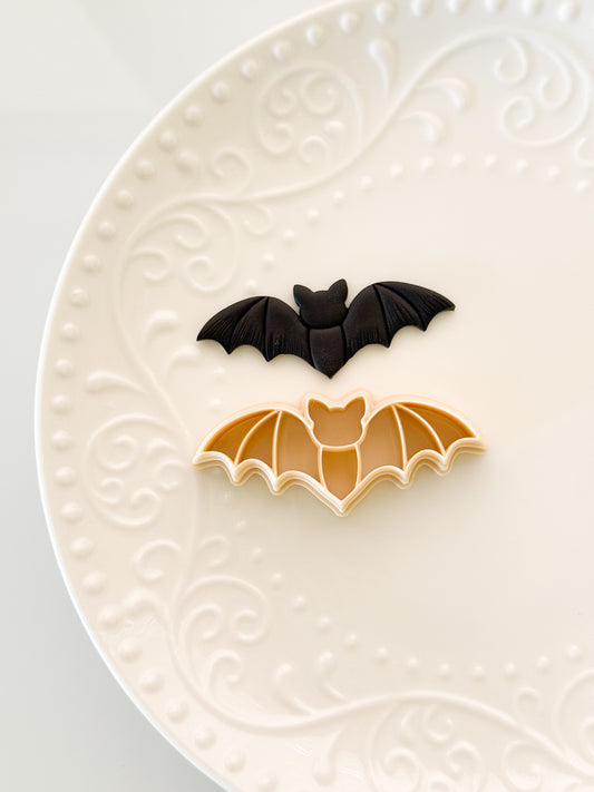 Large Bat Hair Clip Clay Cutter