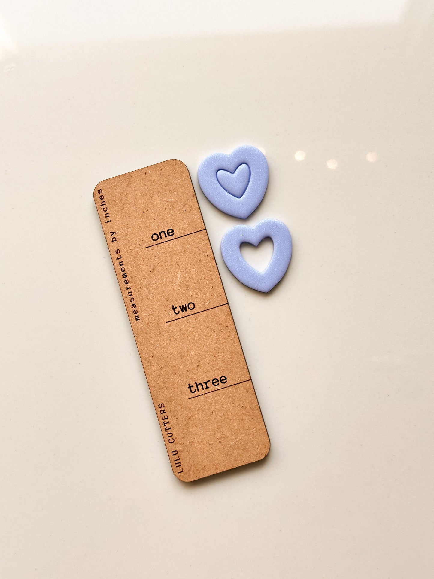 Double Heart Clay Cutter