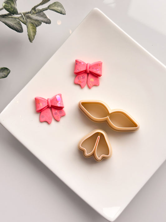Valentine Bow Builder Clay Cutter Set