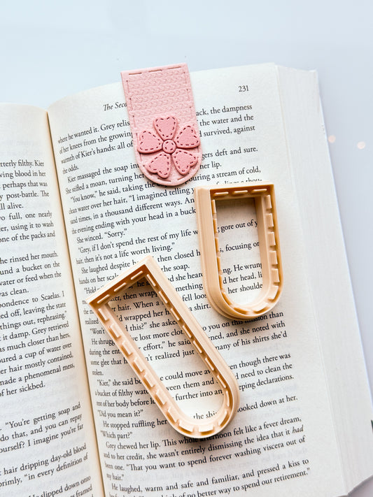 Stitched Stack Bookmark Clay Cutter