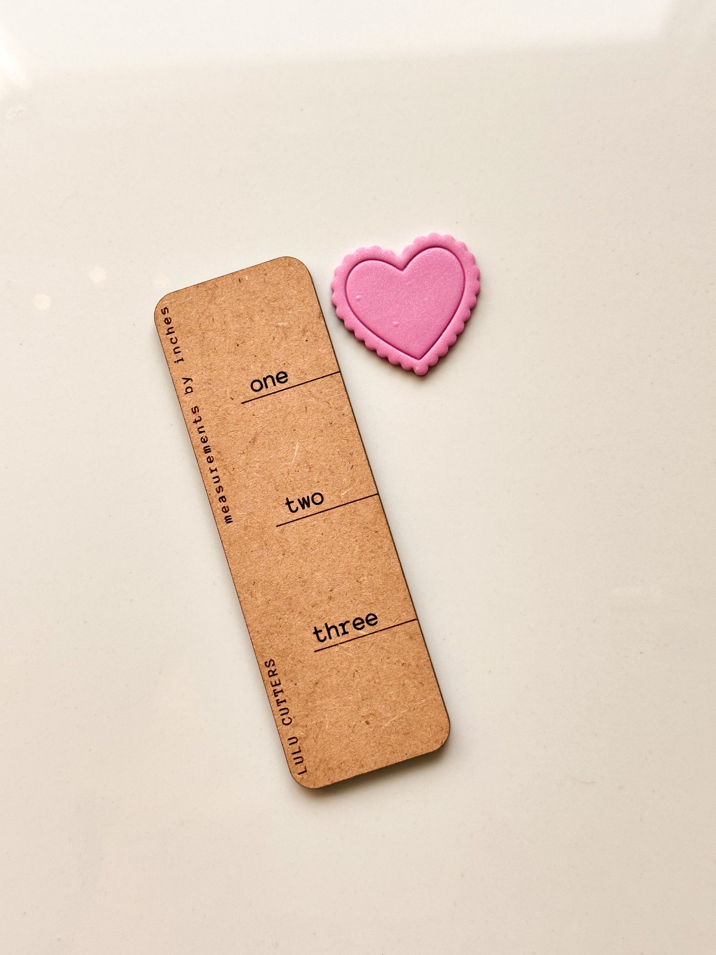Scalloped Heart Clay Cutter