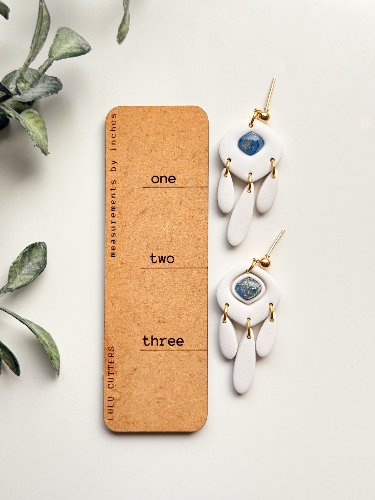 Rounded Diamond Dangle Set Clay Cutter