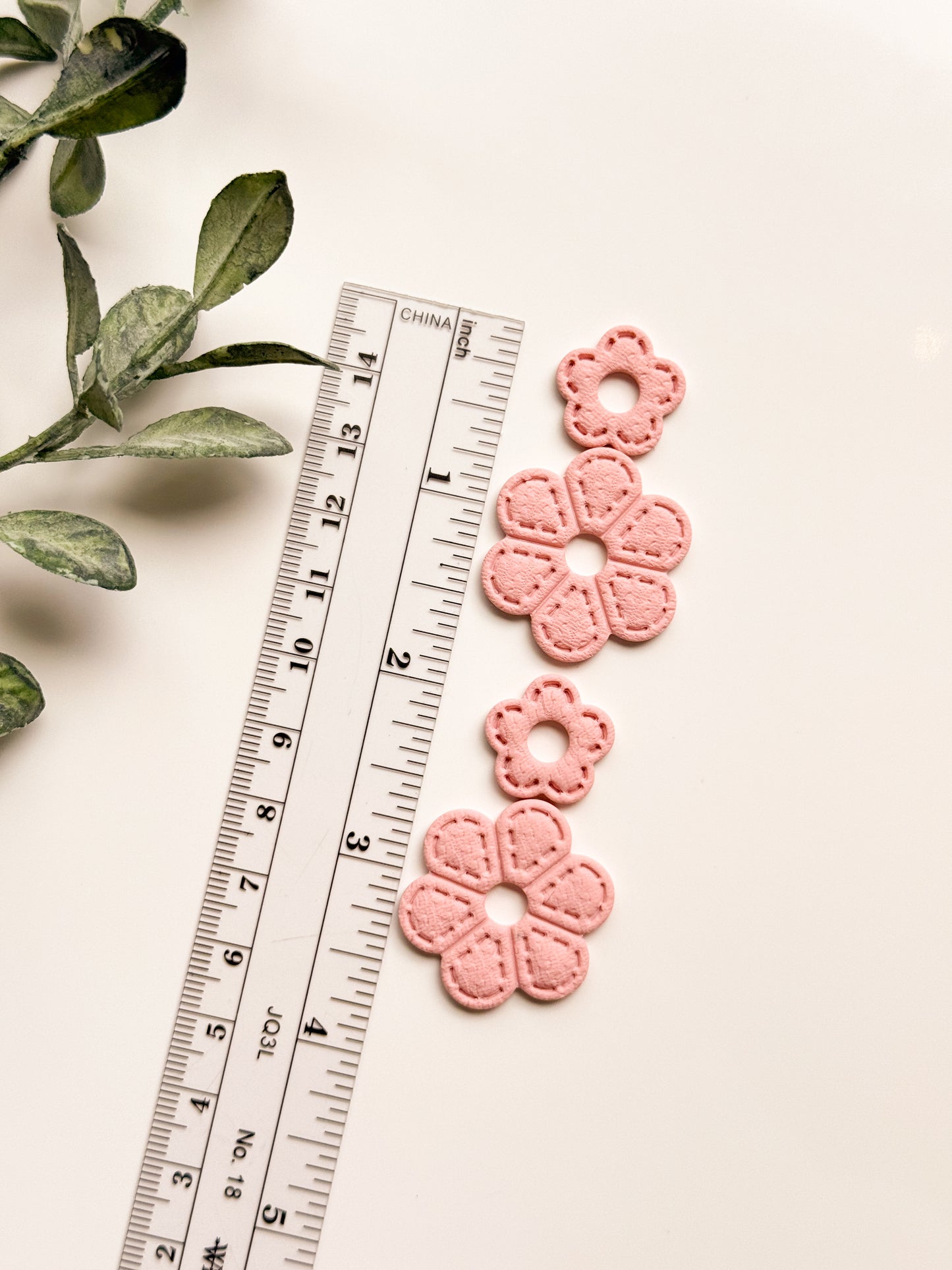Stitched Flowers Clay Cutter Set