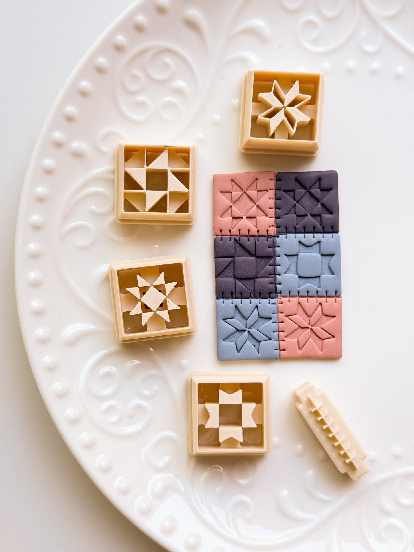 Quilt Builder Large Clay Cutter Set