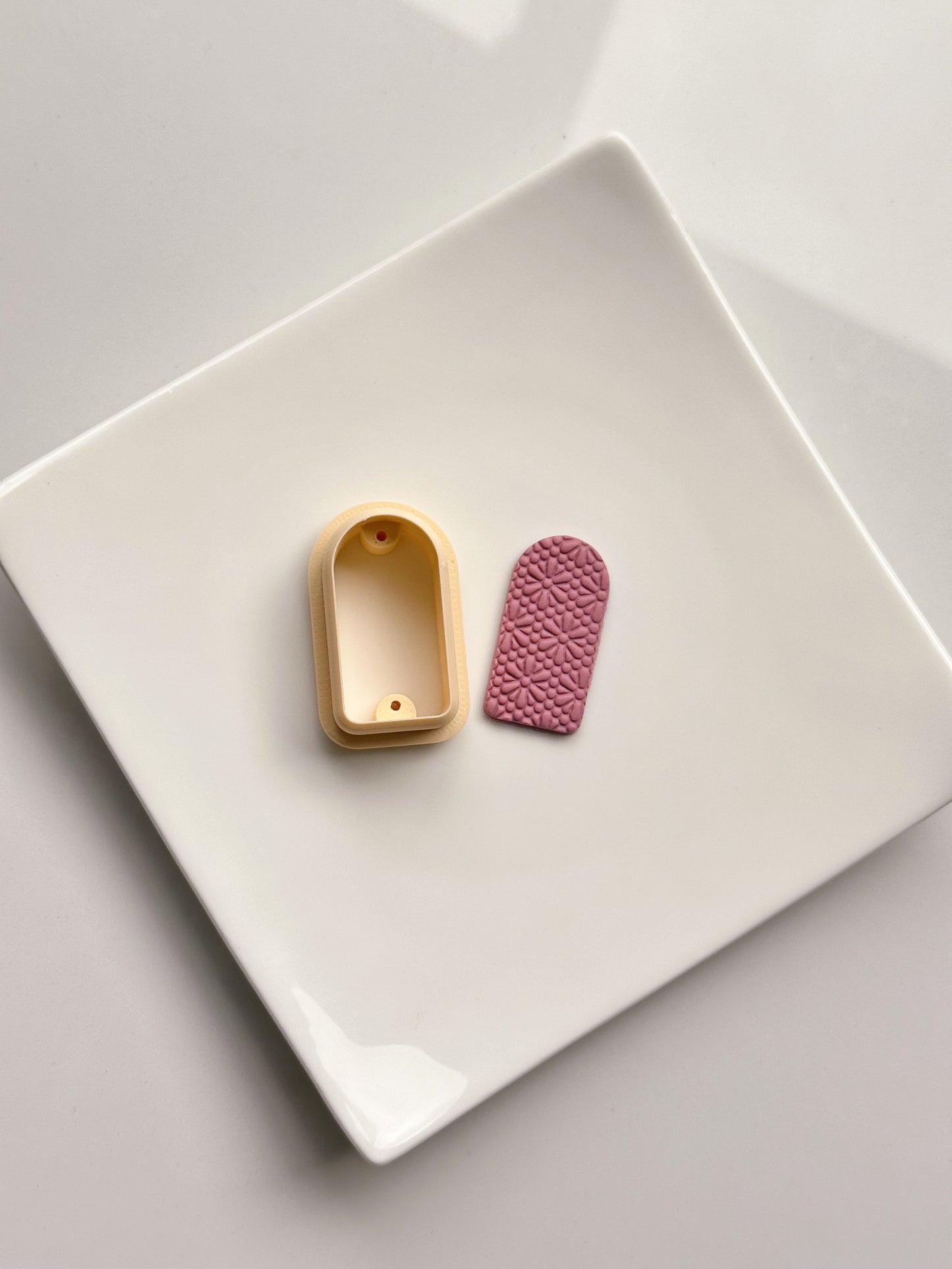 Forme d'arche classique - Ensemble de coupe-argile avec guide de perçage