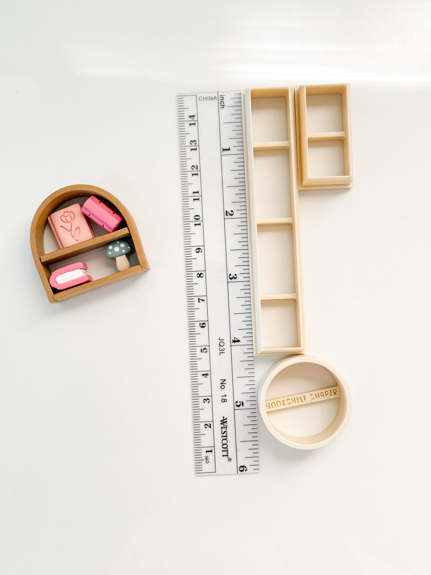 MINI ARCH BOOKSHELF Clay Cutter Set