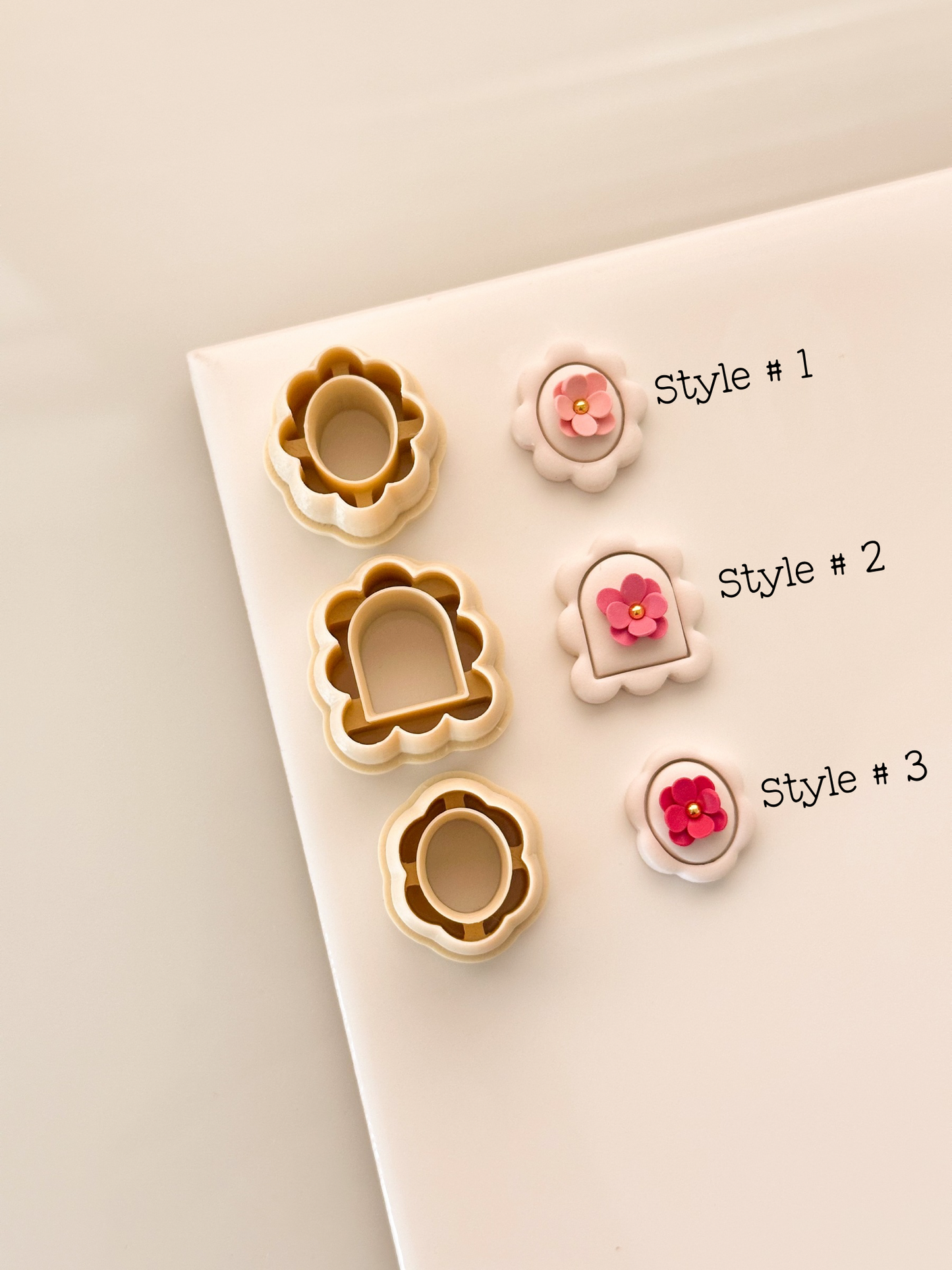 Mini Scalloped Shapes Clay Cutter