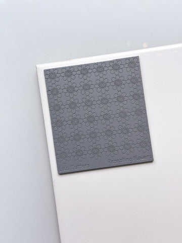 Repeating Flowers Texture Mat