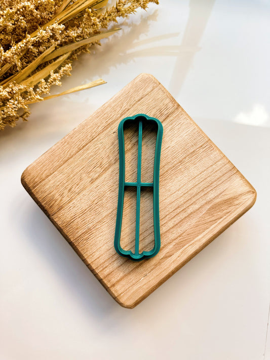 Dainty Scalloped Bookmark Clay Cutter