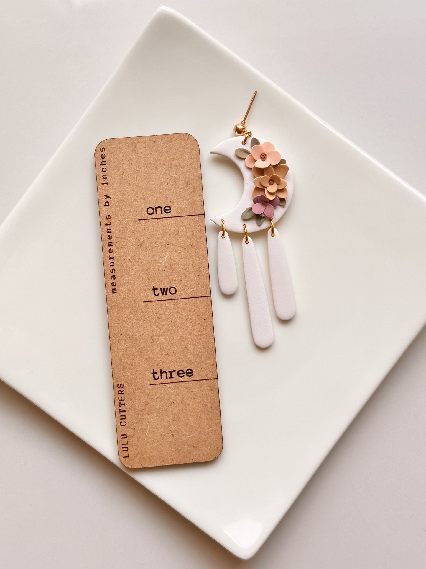 Triple Moon Dangle - Drill Guide Clay Cutter Set
