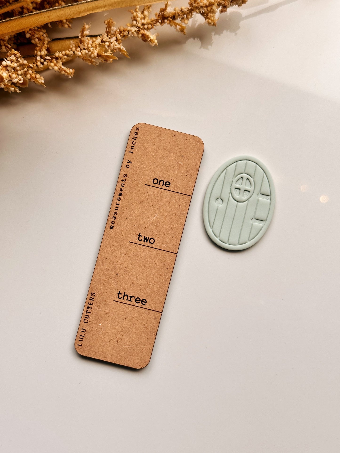 Oval Door Clay Cutter