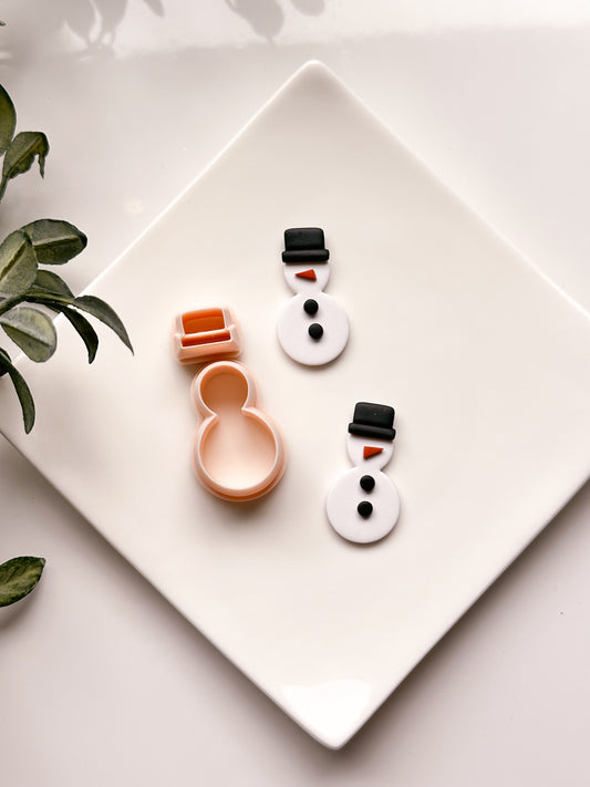 Snowman Clay Cutter Set