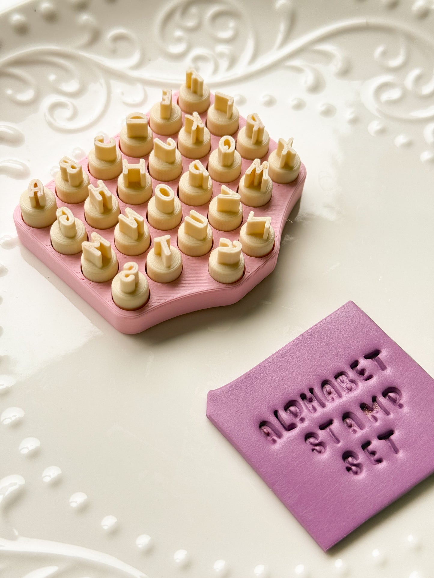 ALPHABET STAMP SET