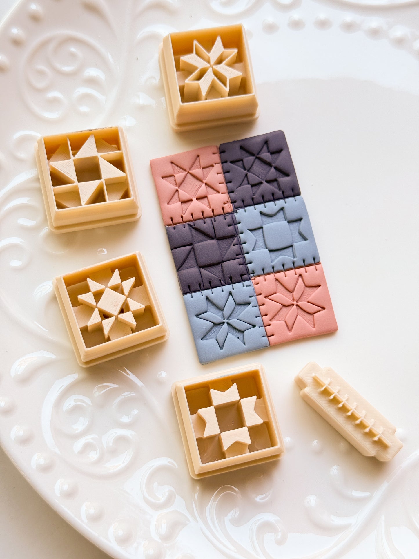 Quilt Builder Large Clay Cutter Set