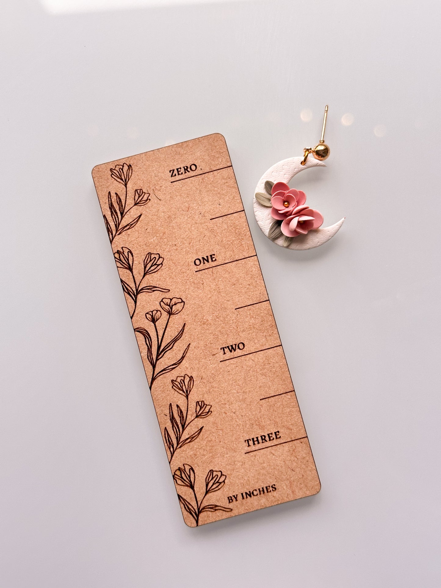 Floral Moons Earrings