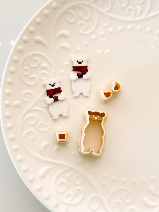 Polar Bear Clay Cutter Set