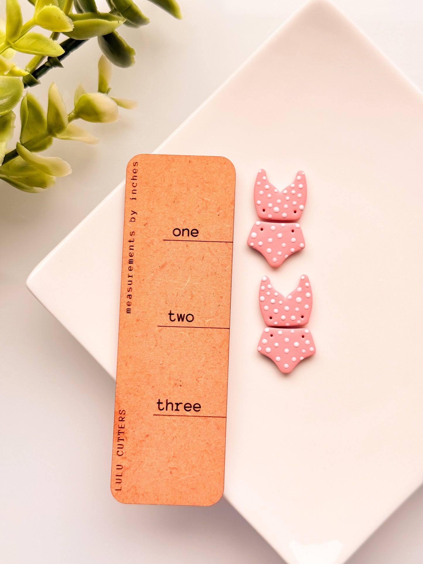 Swim Suit Clay Cutter Set - Drill Guides