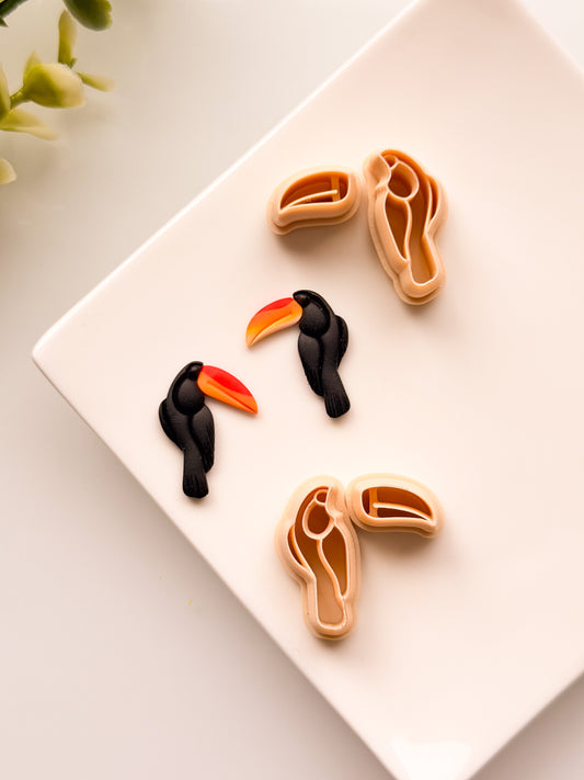 Toucan Builder Mirrored Clay Cutter Set