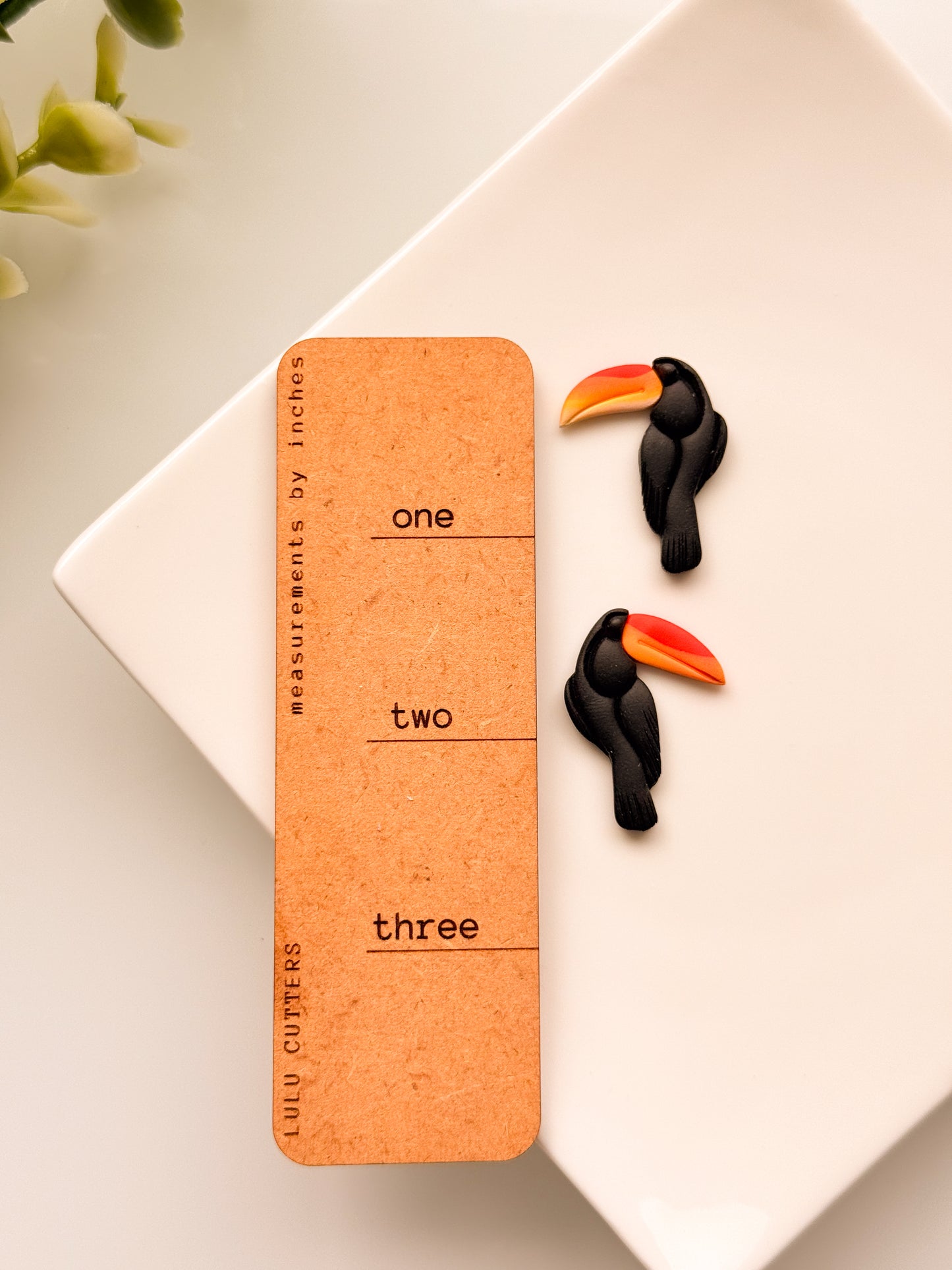 Toucan Builder Mirrored Clay Cutter Set