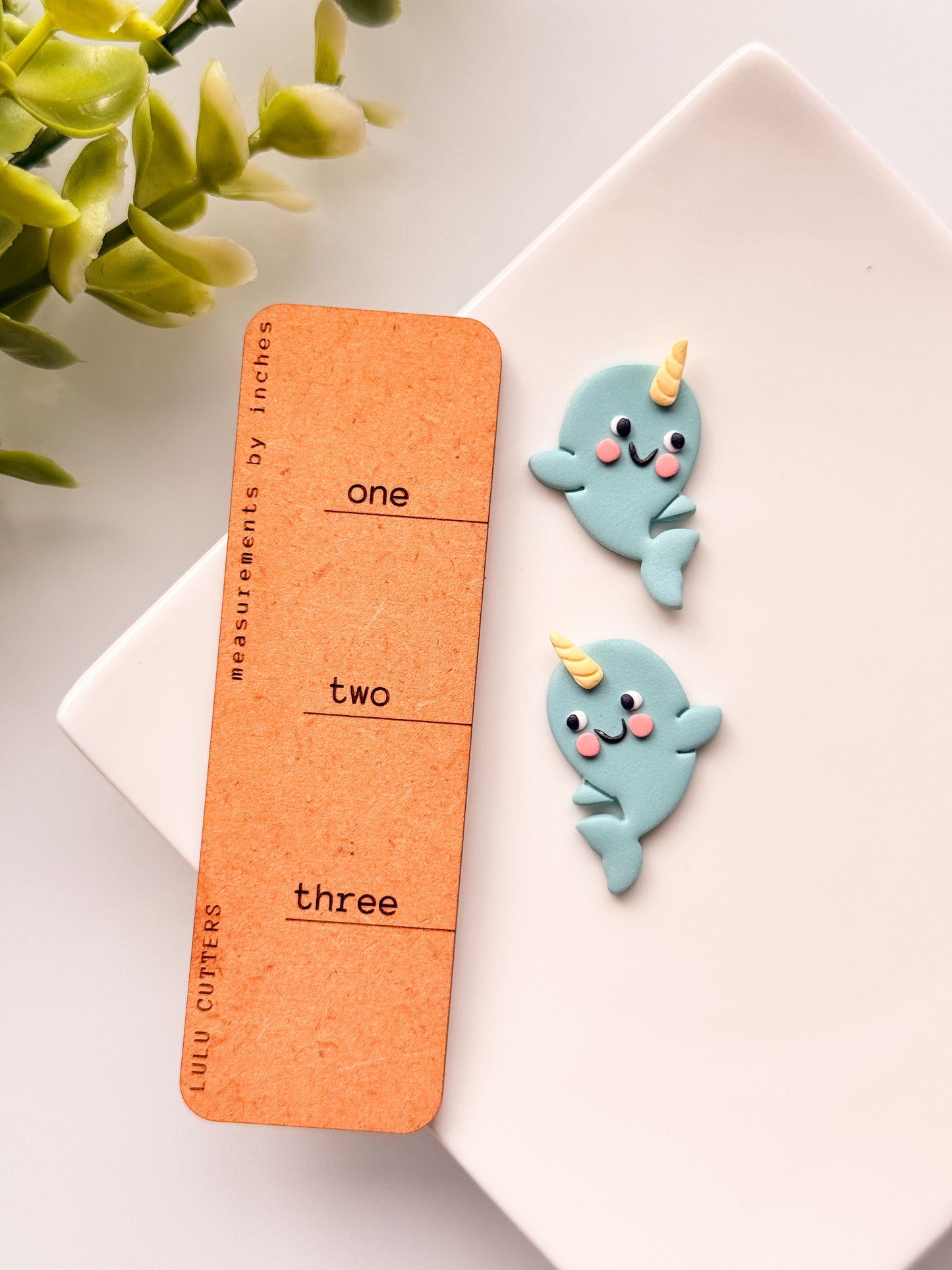 Narwhal Builder Mirrored Clay Cutter Set