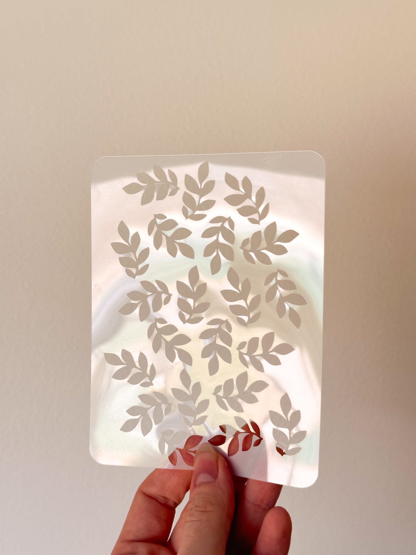 Leaves Stencil