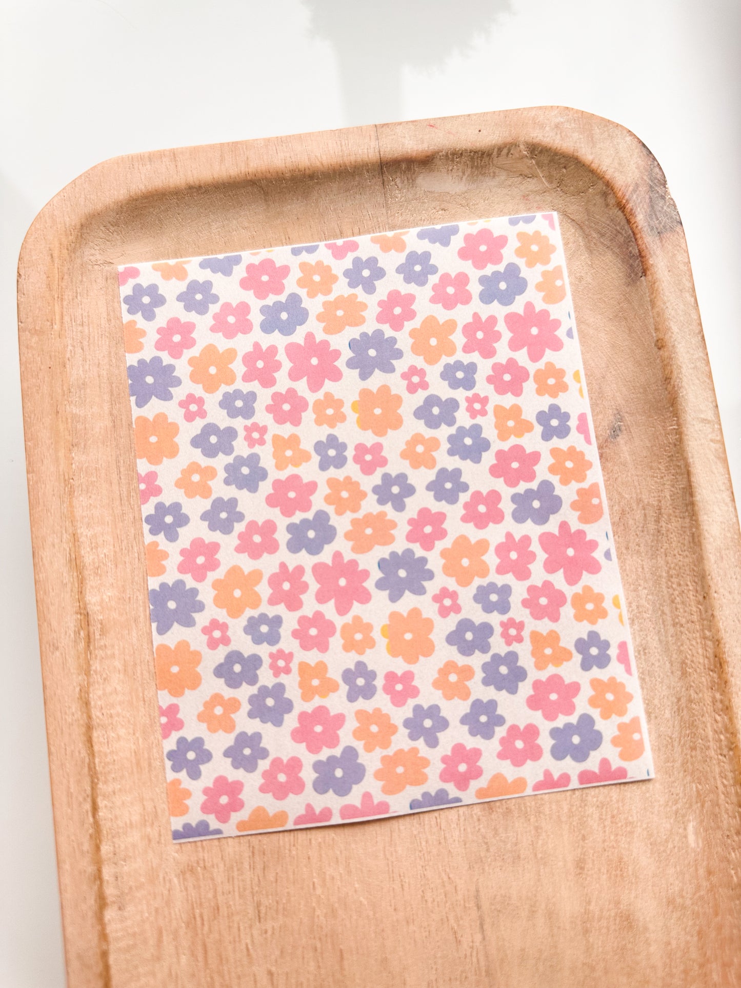 Flowers 66 Transfer Sheet