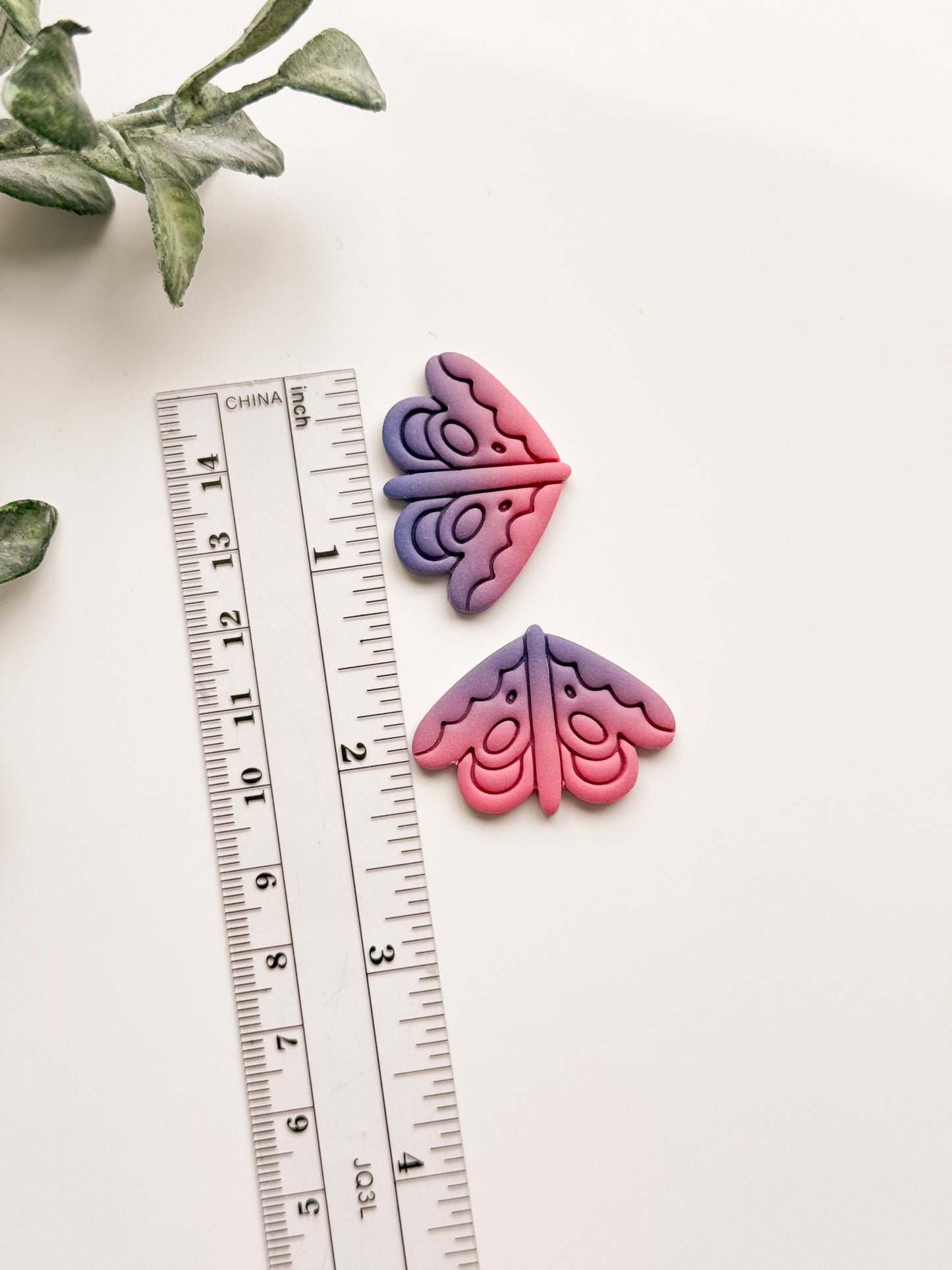 Embossed Moth Clay Cutter