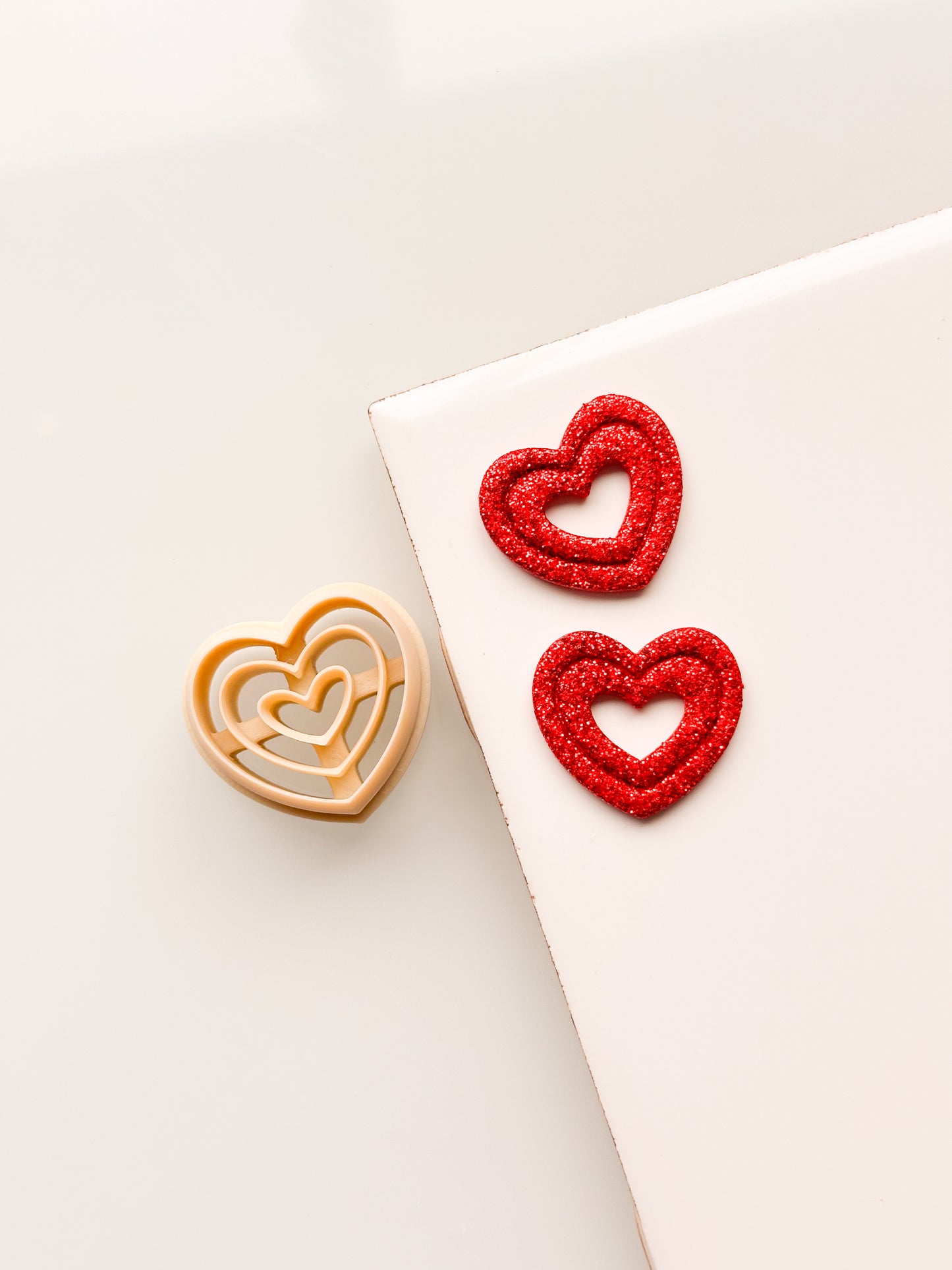 Extruded Heart Clay Cutter