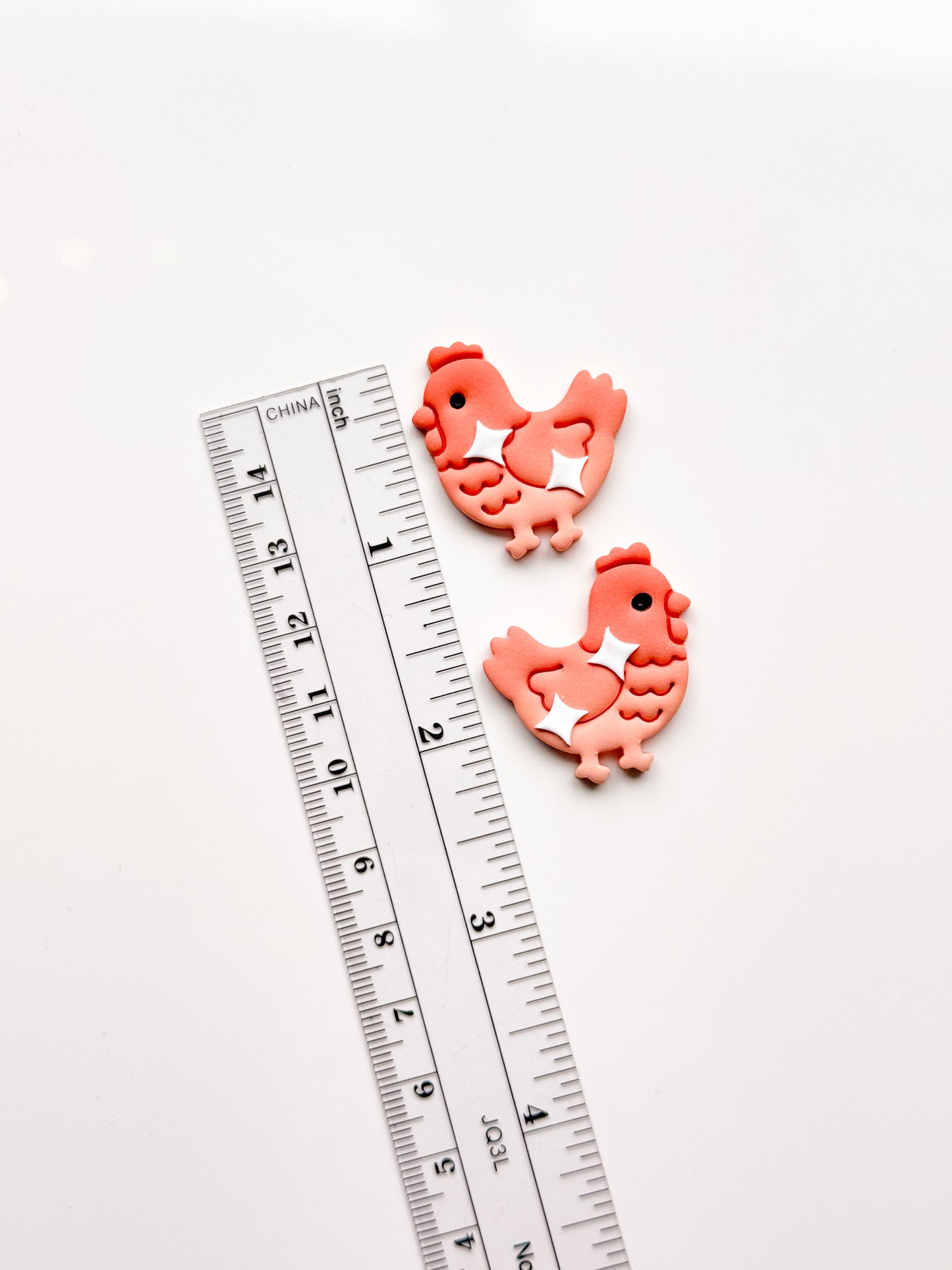 Rooster Mirrored Set Clay Cutters