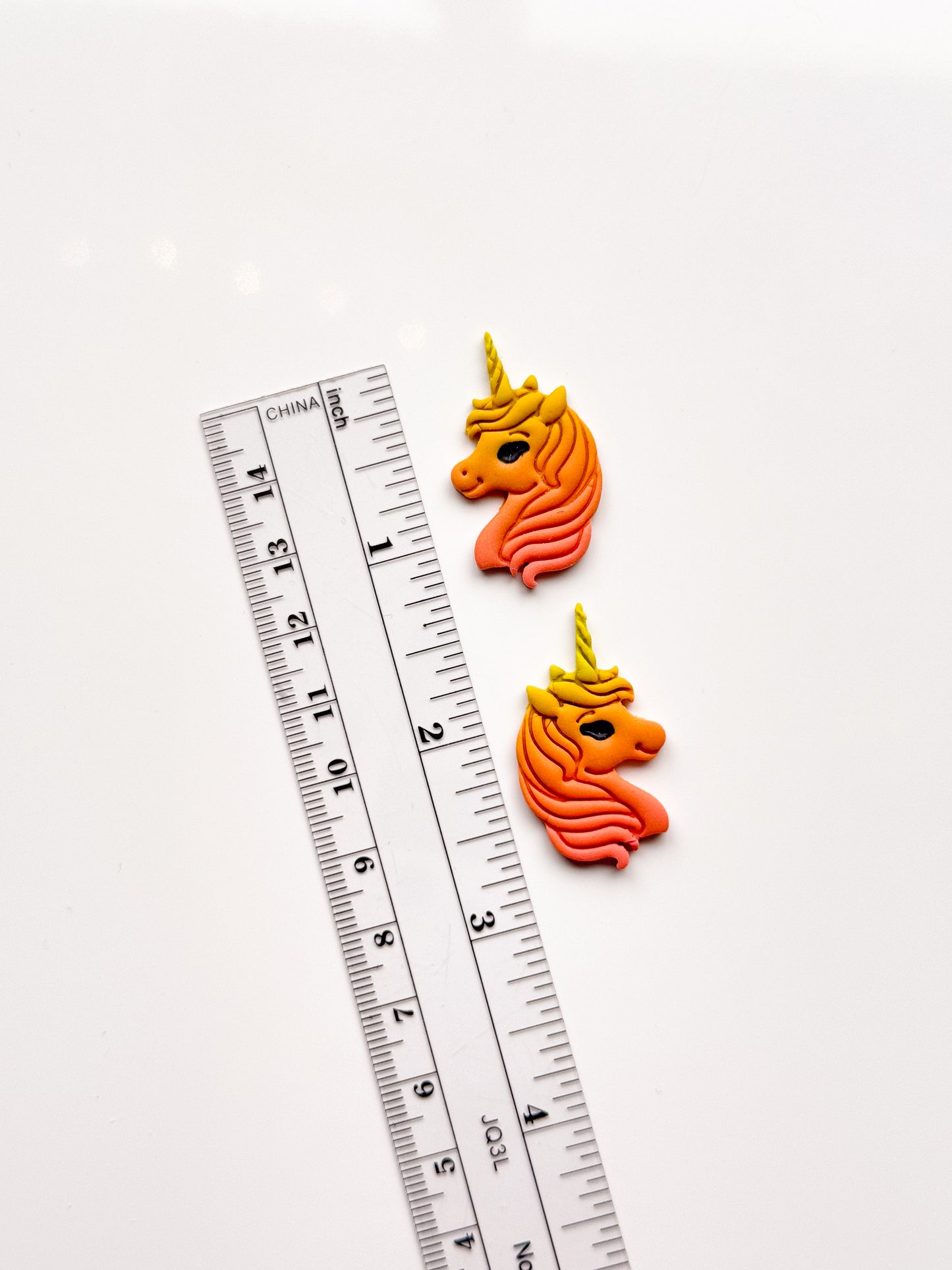 Unicorn Head Mirrored Set Clay Cutters