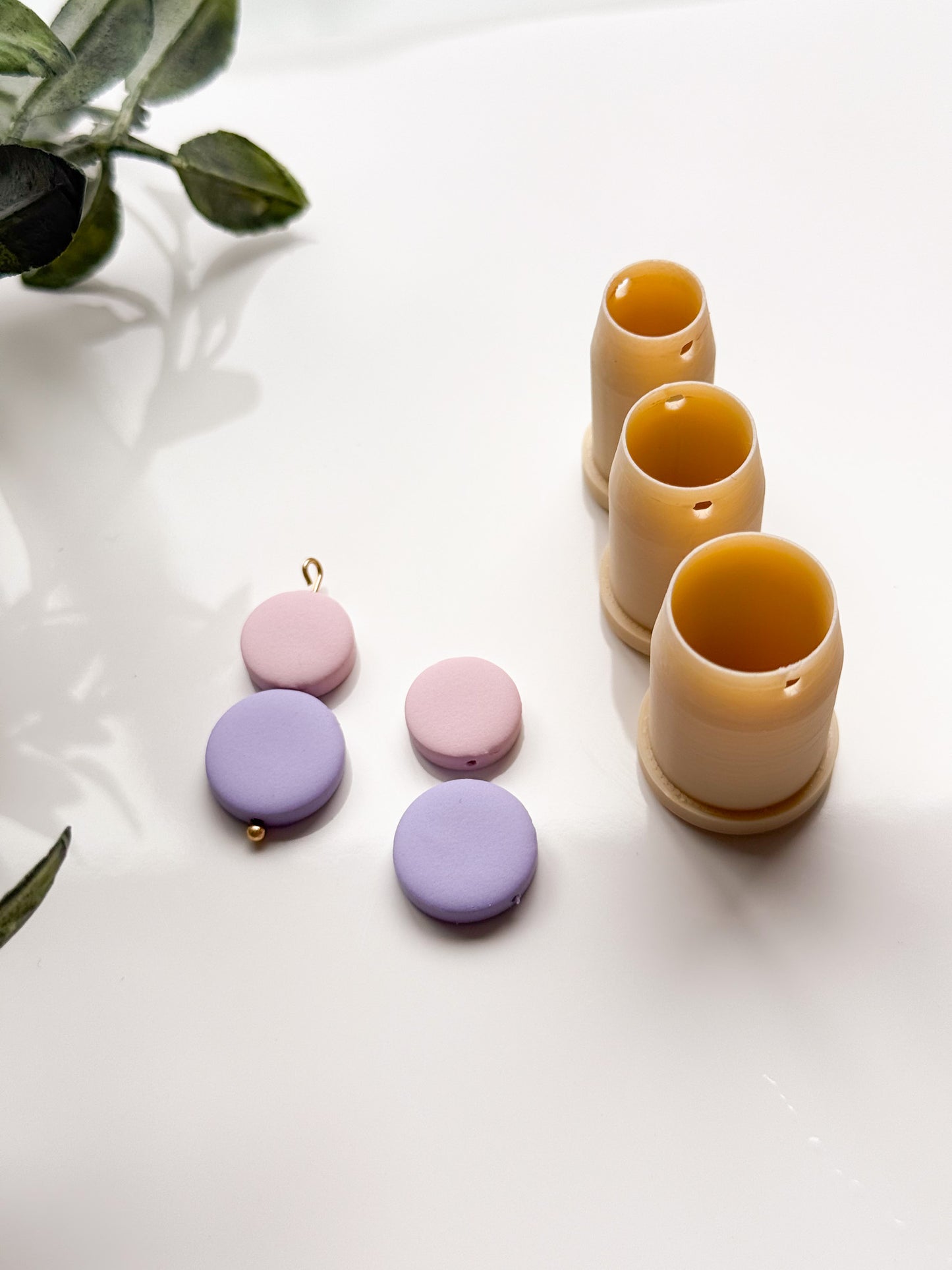 Circle Beads With Guide Holes Extra Tall Clay Cutter