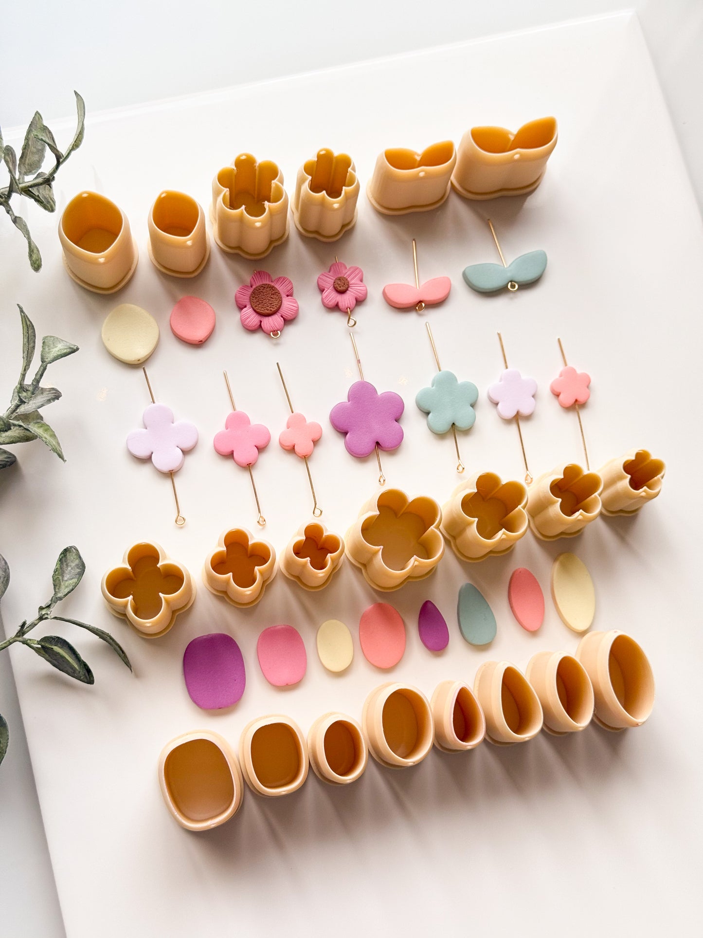 MORE SHAPES Beads With Guide Holes Extra Tall Clay Cutter