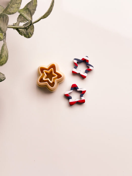 Windowed Star Clay Cutter