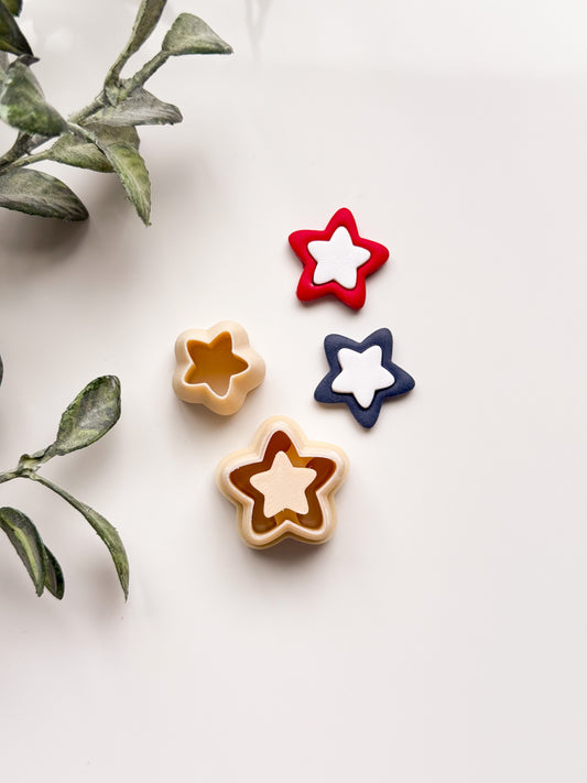 Rounded Star Bezel Set Clay Cutter
