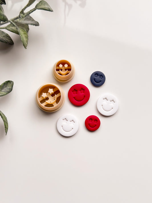 Happy Stars Clay Cutter