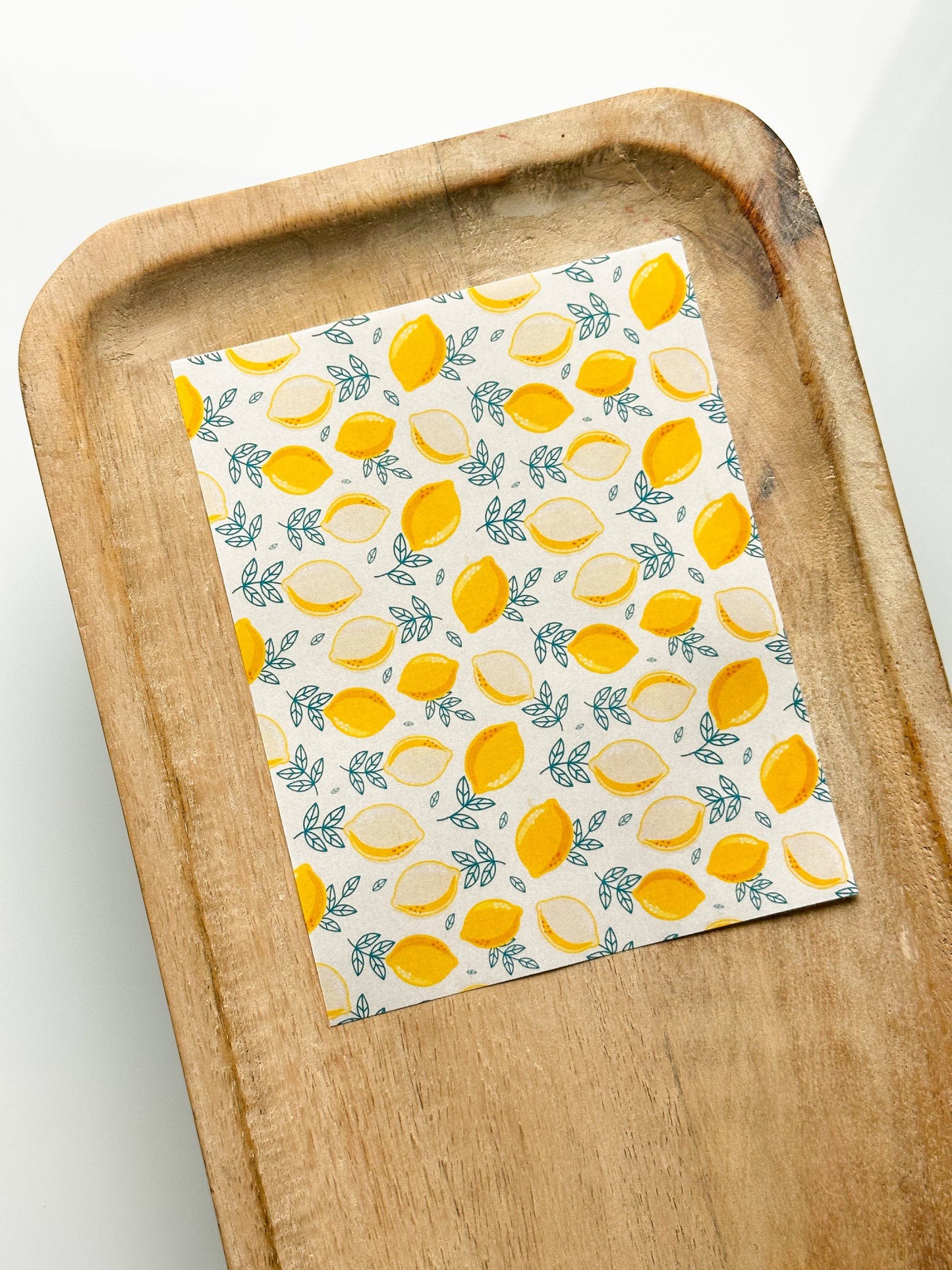 Feuille de transfert Citrons 3